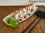 Dragon Rolle (garnéla, uborka, szárított hagyma) (8 db)