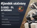 Ajándékutalvány – 5.000 Ft