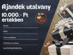 Ajándékutalvány – 10.000 Ft